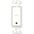 RDL D-MJPT AUDIO INTERFACE Bi-directional, 1x 3.5mm jack in, 1x 3.5mm jack out, white