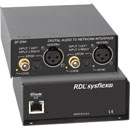 RDL SF-DN4 DANTE INTERFACE Input, 2x AES/SPDIF/optical, XLR/RCA (phono)/Tos-link inputs