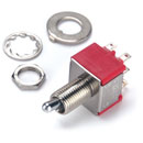 C&K 7201MYZQE TOGGLE SWITCH 6.35mm bush, 2 pole, 2 position, on/on