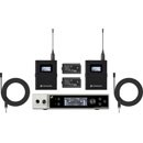 SENNHEISER EW-DX MKE 2 SET RADIOMIC SYSTEM Fixed RX, 2x beltpack TX, 2x MKE 2 lavalier mics (S1-10)