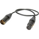 RYCOTE 017018 CABLE XLR-3F to XLR-3M, 4.8mm diameter, 400mm length