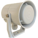 DNH HP-6CT LOUDSPEAKER Horn, 6W, 70/100V, grey RAL7035, IP67 weatherproof