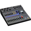 ZOOM LIVETRAK L-8 MIXER Digital, 8-channel, record to SD card, 3x monitor out, battery/USB/mains