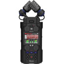 ZOOM H5studio HANDY RECORDER Portable, optional mic capsules, microSD card slot, 32-bit float