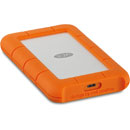 LACIE STFR2000800 RUGGED USB-C 2TB EXTERNAL HARD DRIVE