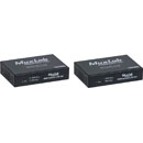 MUXLAB 500451-POE VIDEO EXTENDER Kit, HDMI over Cat5e/6, 4K/60, PoE, 40m reach