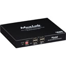 MUXLAB 500800-RX VIDEO EXTENDER Receiver, KVM HDMI over IP, PoE, 4K/60, 100m reach