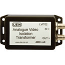 LEN LVIT02 Video-Isolationsübertrager analog, Durchbruchspannung von 4000V DC, 2x BNC