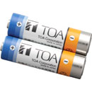 TOA WB-2000-2 BATTERIES For WM-5225/WM-5325 wireless transmitter (pack of 2)