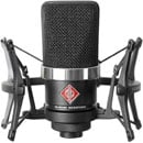 NEUMANN TLM 102 BK STUDIO SET MICROPHONE KIT With EA 4 elastic suspension, black