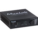 MUXLAB 500217 AUDIO AMPLIFIER 100W/4 bridged, 2x 50W/8, line in, link out, RS232, IR, IP