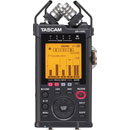 TASCAM DR-44WLB PORTABLE RECORDER 4-Channel WAV/MP3, micro SD/SDHC/SDXC, mic/line in, X-Y cardi mic