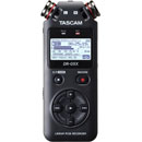TASCAM DR-05X PORTABLE RECORDER 2-Channel WAV/MP3, micro SD/SDHC/SDXC, mic/line in, stereo omni mic