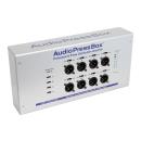 AUDIOPRESSBOX APB-112 OW-D-USB PRESS SPLITTER Active, wallmount, Dante in, USB-C (EX DISPLAY)
