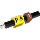PARTEX CABLE MARKERS PA1-200MCC.1 Prefit, 2.5 - 5.0mm, number 1, brown (pack of 200)