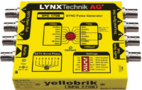 LYNX YELLOBRIK SYNC PULSE GENERATOR - SD, HD, 3G SDI - Genlock