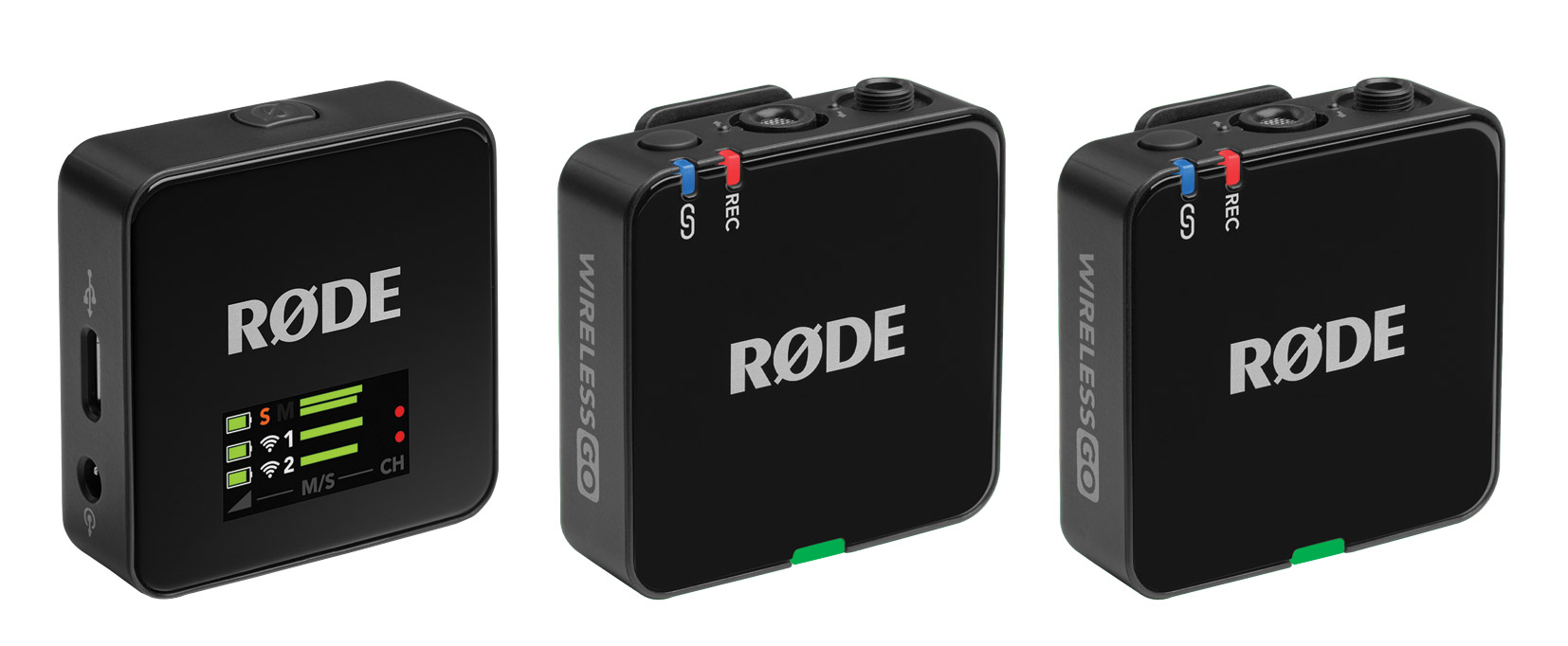 RODE WIRELESS GOⅡ MICROPHONES Wireless GO II | Dual Wireless Mic System | RØDE