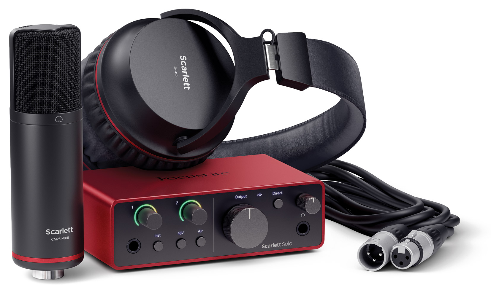 DTM・DAW Focusrite Scarlett solo gen4 Focusrite Scarlett Solo 4th Gen - Interfață Audio USB